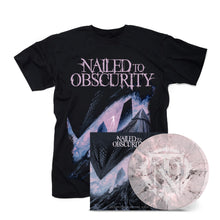 Load image into Gallery viewer, "Generation Of The Void" - Light Rose Black Marbled 2-LP + Cover Shirt Bundle