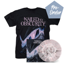 Load image into Gallery viewer, &quot;Generation Of The Void&quot; - Light Rose Black Marbled 2-LP + Cover Shirt Bundle
