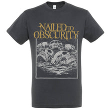 Load image into Gallery viewer, &quot;Skulls 2024&quot; Front &amp; Back - Charcoal T-Shirt

