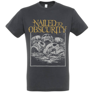 "Skulls 2024" Front & Back - Charcoal T-Shirt